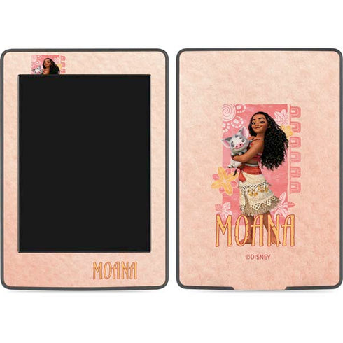 Disney Princess Moana and Pua Amazon Kindle Skin